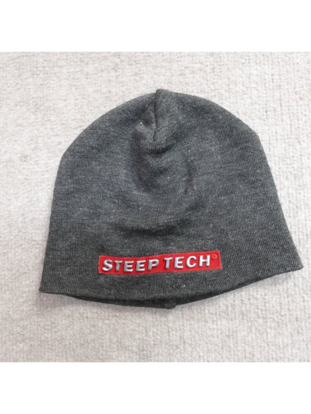 Vintage Steep Tech The North Face Beanie Hat Gray
